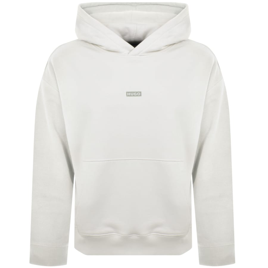 Hugo boss hoodie white clearance